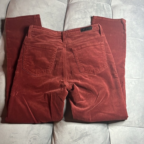 “AG: Adriano Goldschmied-The Isabelle Button Up Corduroy Pants size 27R” - Picture 6 of 9